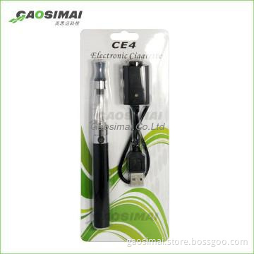 Electronic cigarette 7 colors 1100mah ego ce4 blister pack